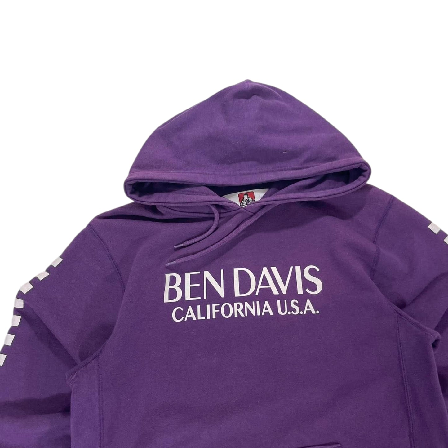 VINTAGE BEN DAVIS PURPLE HOODIE (M)