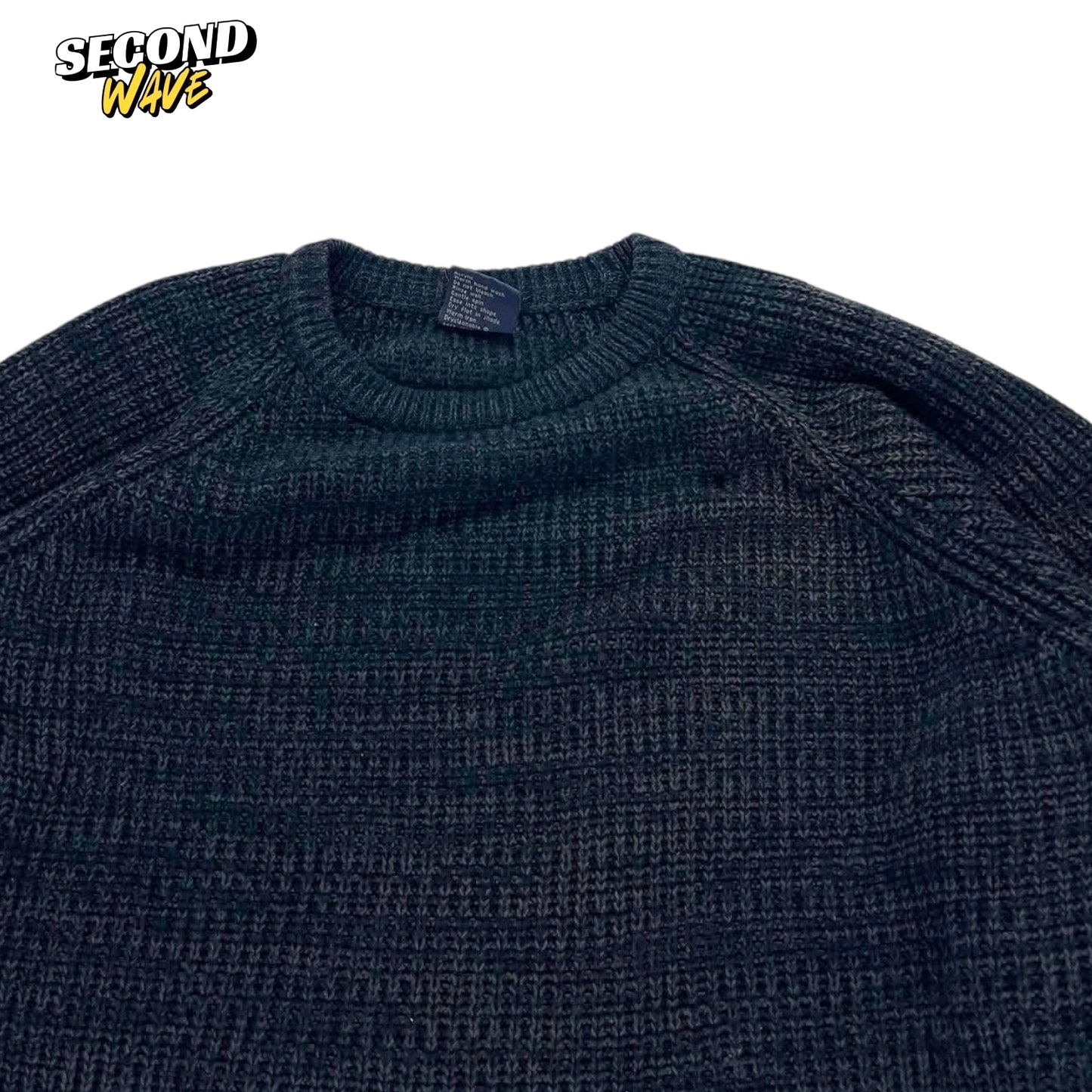 90S KNIT SWEATER (L)