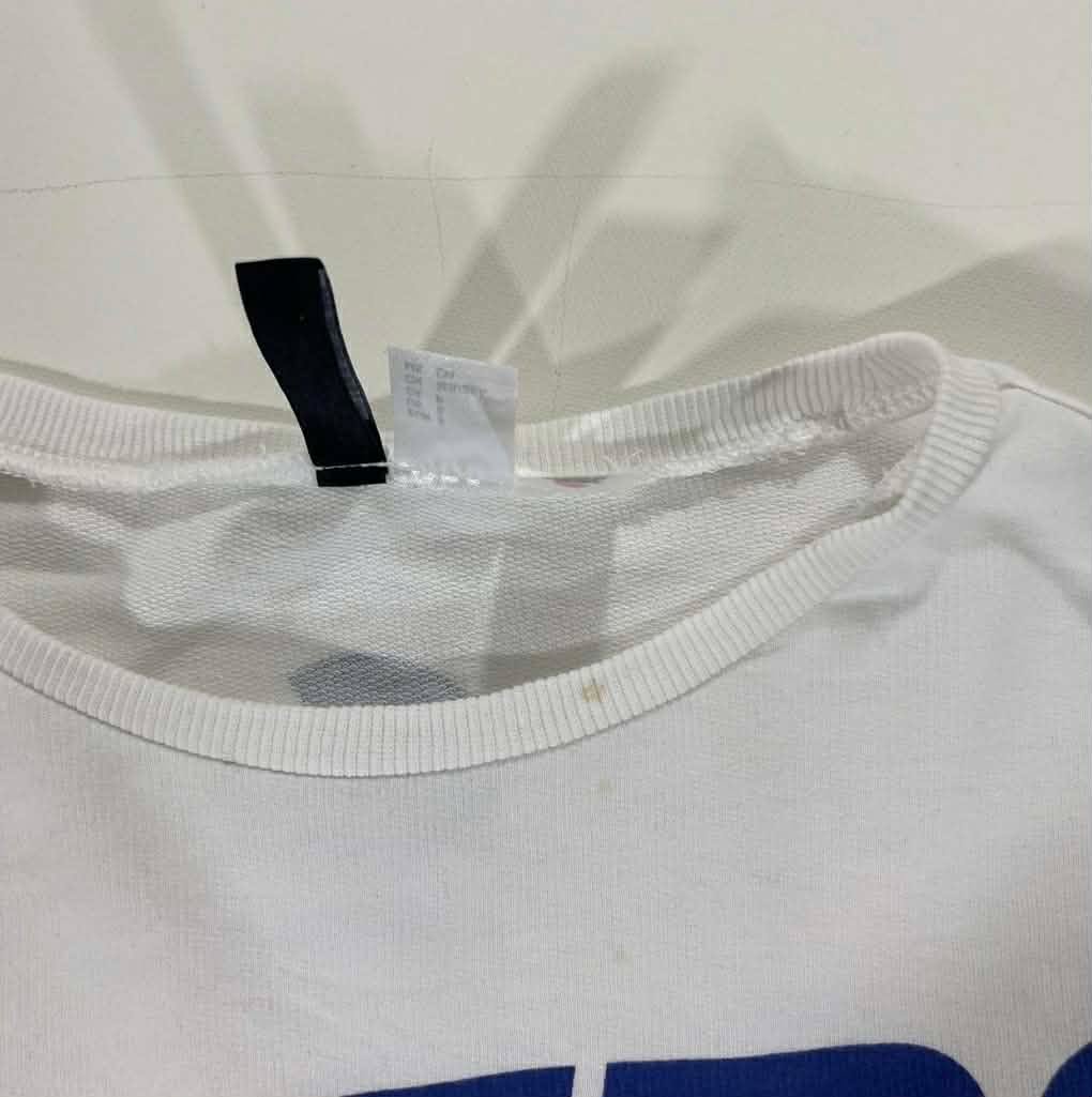 H&M PEPSI CROPPED LONG SLEEVED TOP (S)