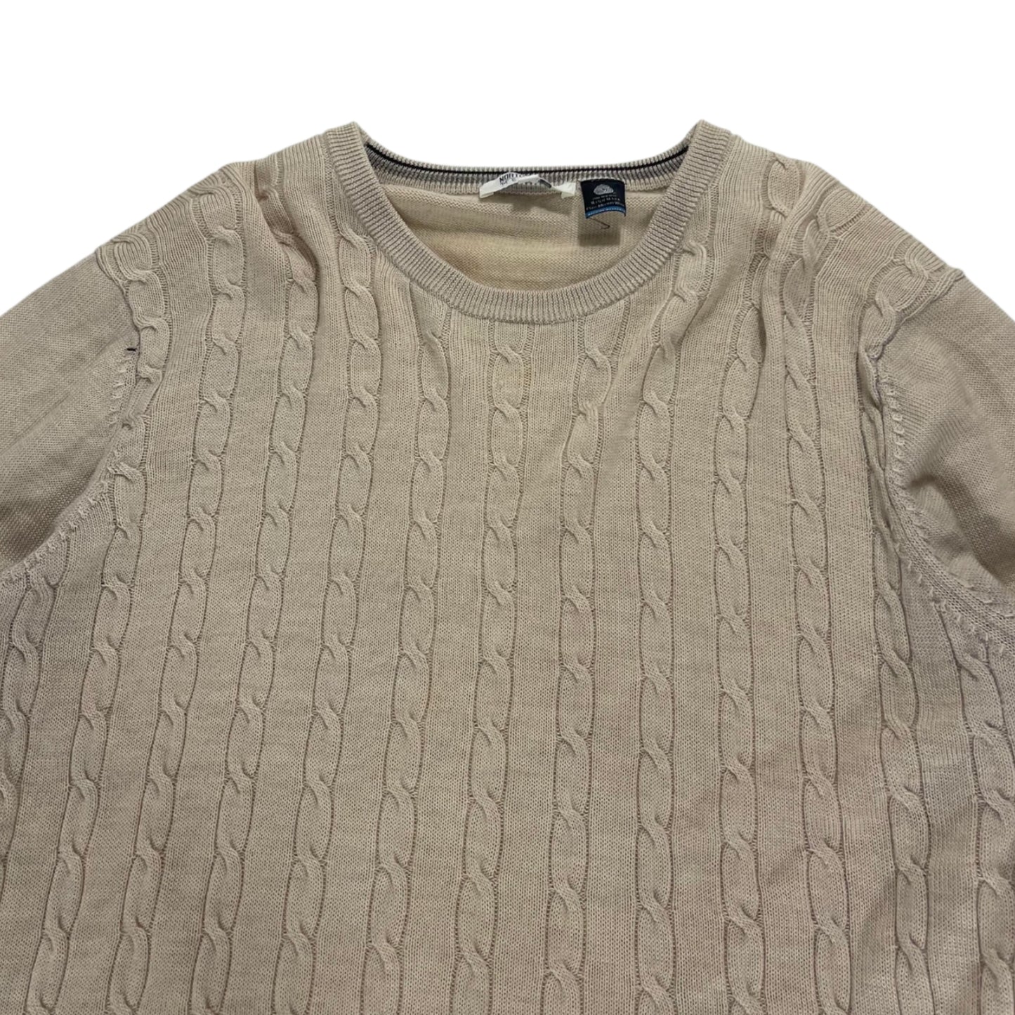 VINTAGE 90S NORTH SOUTH MERINO WOOL SWEATER (XL)