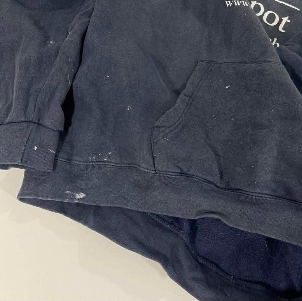 VINTAGE TRASHED VIBES SQUASH G SPOT HOODIE (M)