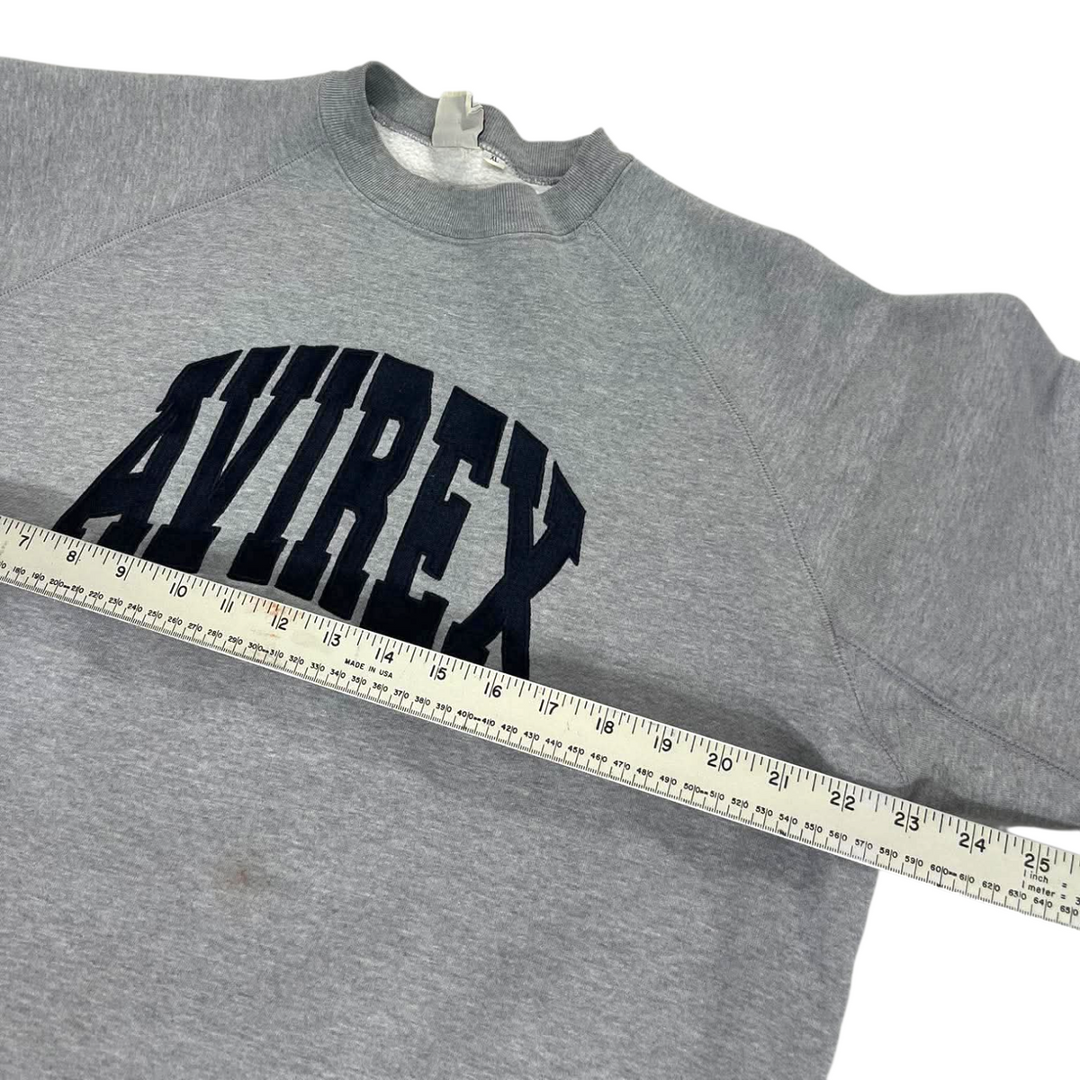 VINTAGE AVIREX GRAY CREWNECK (XL)