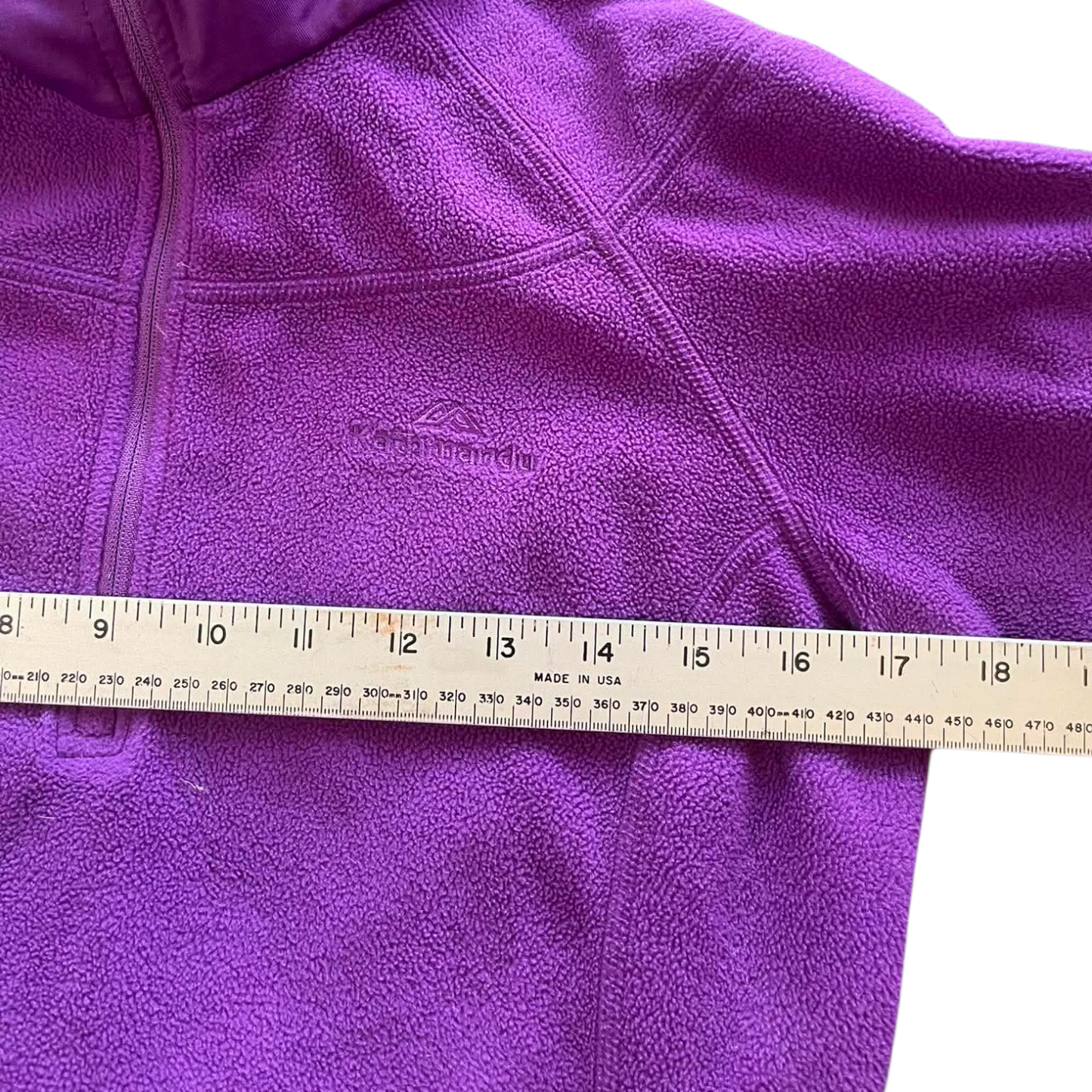 KATHMANDU PURPLE FLEECE QUARTER ZIP (8)