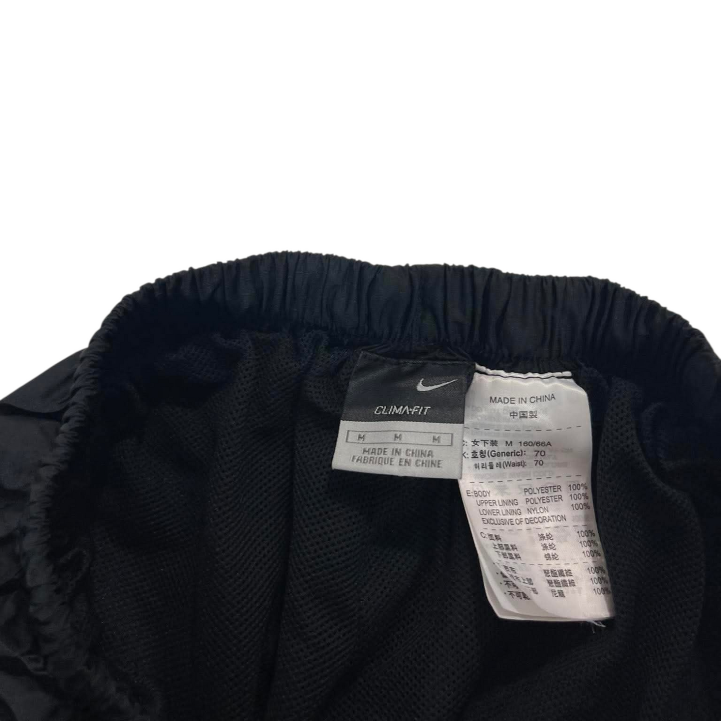 NIKE BLACK TRACK PANTS (M) ¹¹