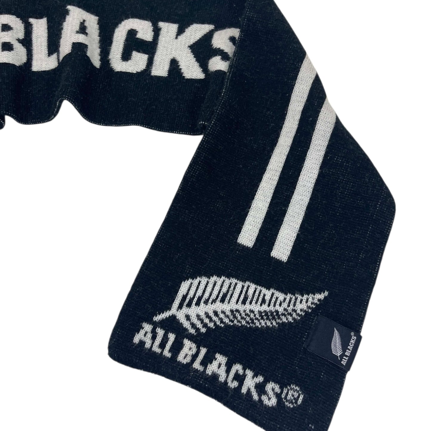 VINTAGE ALL BLACKS RUGBY SCARF