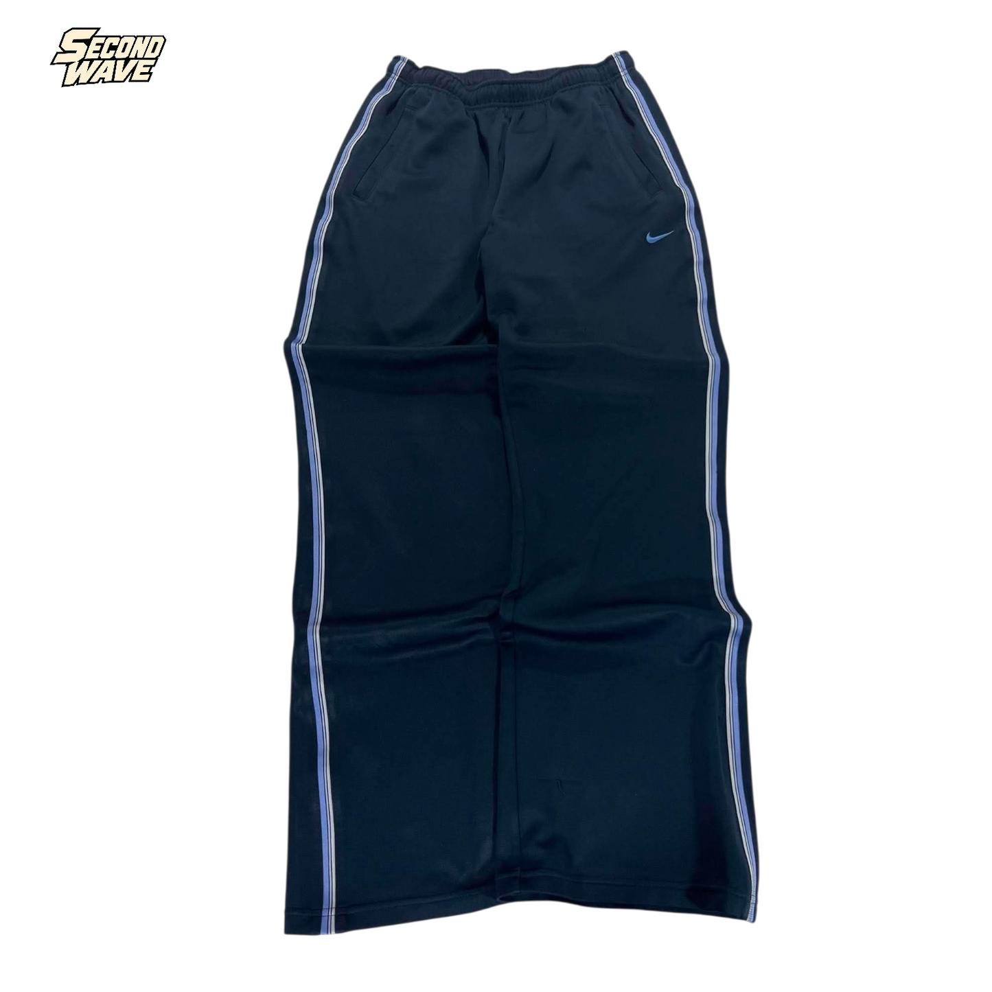 Y2K NIKE BLUE TRACK PANTS (L) ¹⁴