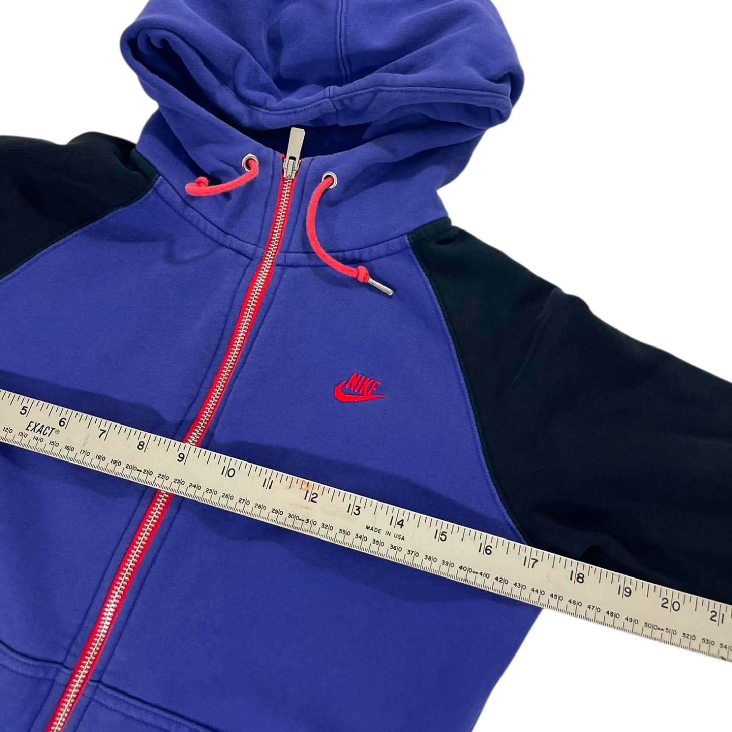 NIKE PURPLE ZIP UP HOODIE (S)