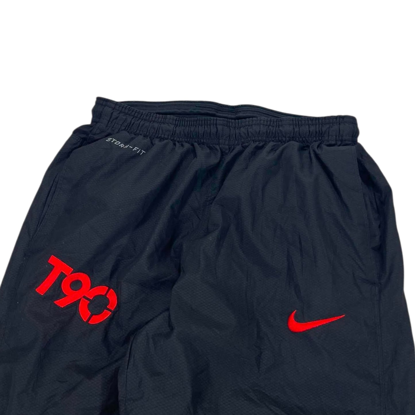 NIKE T90 BLACK TRACK PANTS (M)