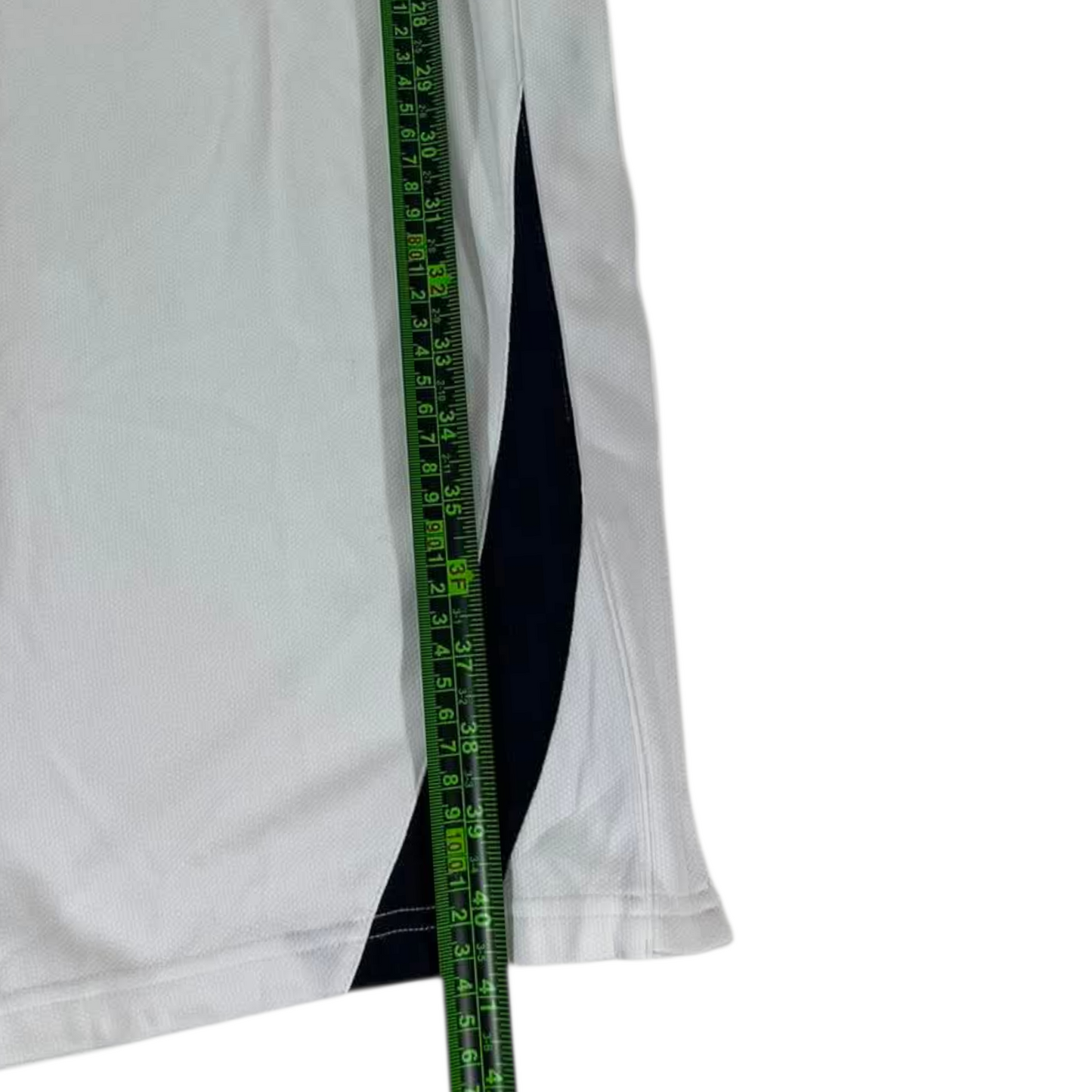VINTAGE SNAP ON NIKE WHITE TRACK PANTS (L-XL)