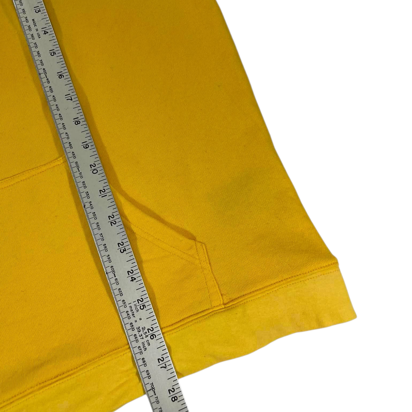 PURPOSE TOUR LONDON YELLOW HOODIE (L)