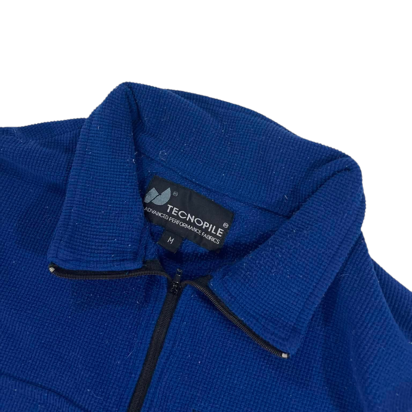 KATHMANDU TECNOPILE BLUE QUARTER ZIP FLEECE (M)