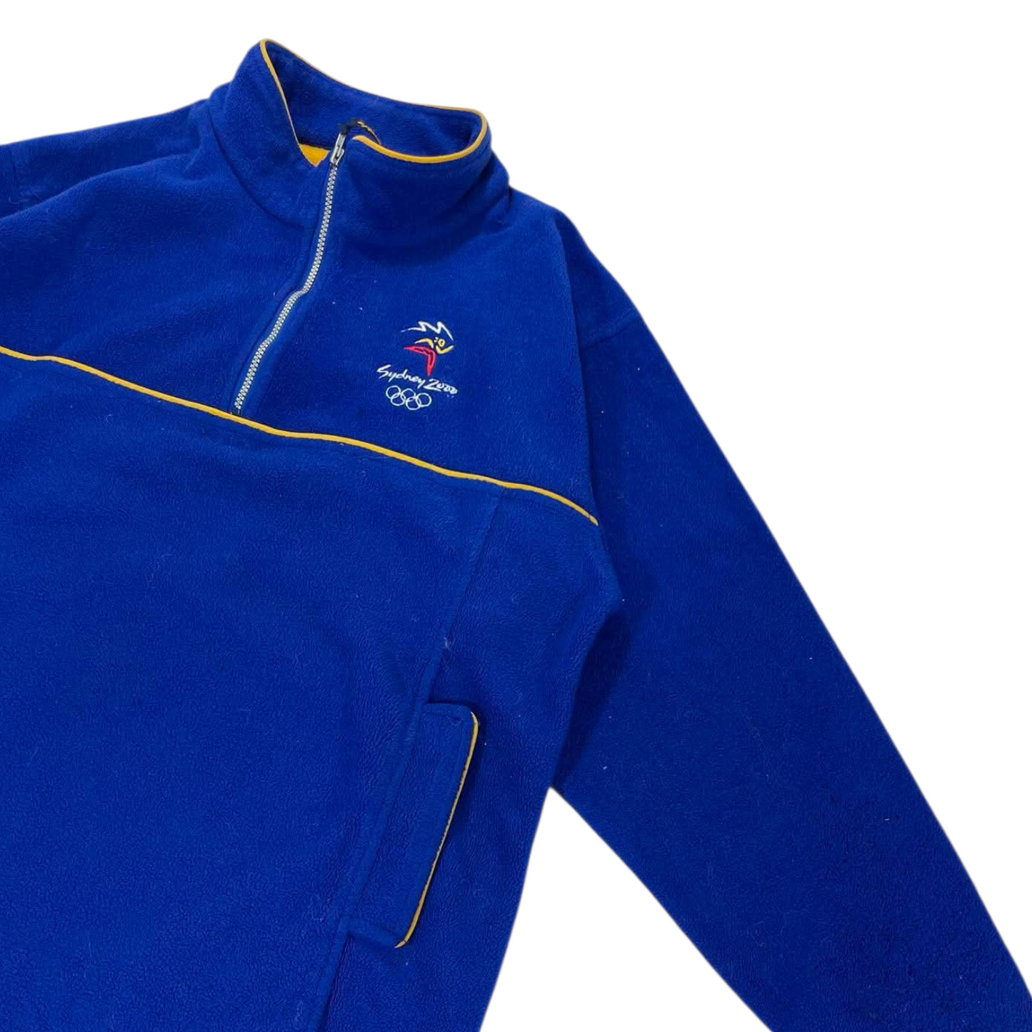 SYDNEY 2000 OLYMPICS BLUE FLEEVE JACKET (L)