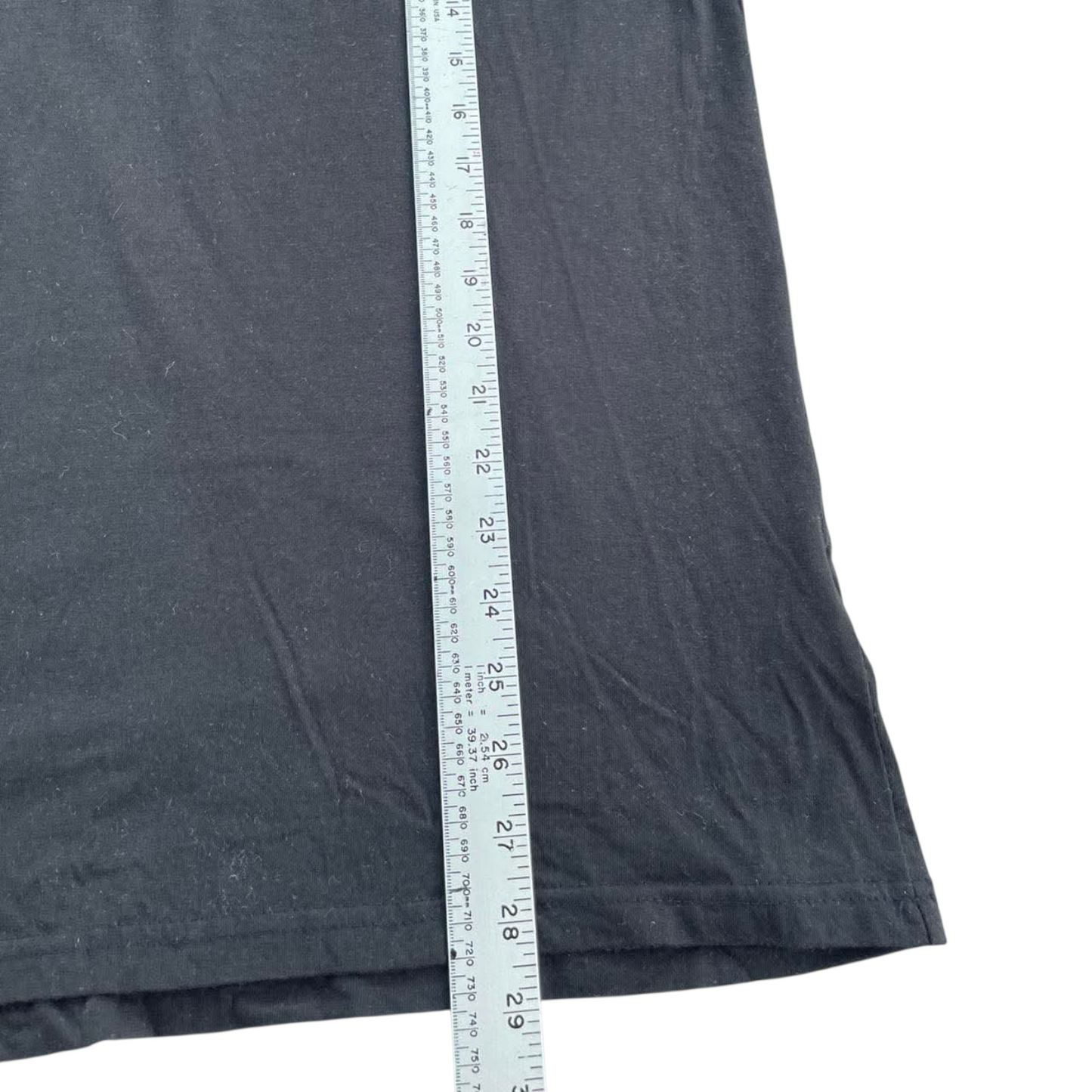 OAKLAND RAIDERS BLACK T-SHIRT WITH WHITE ACCENTS (M)