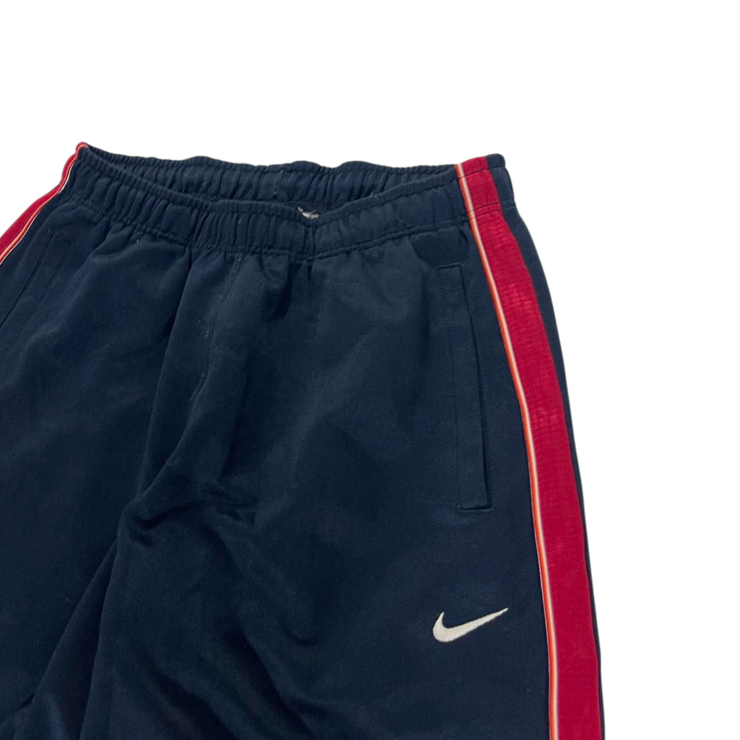 Y2K NIKE NAVY/RED TRACK PANTS⁹ (BEST FIT M)