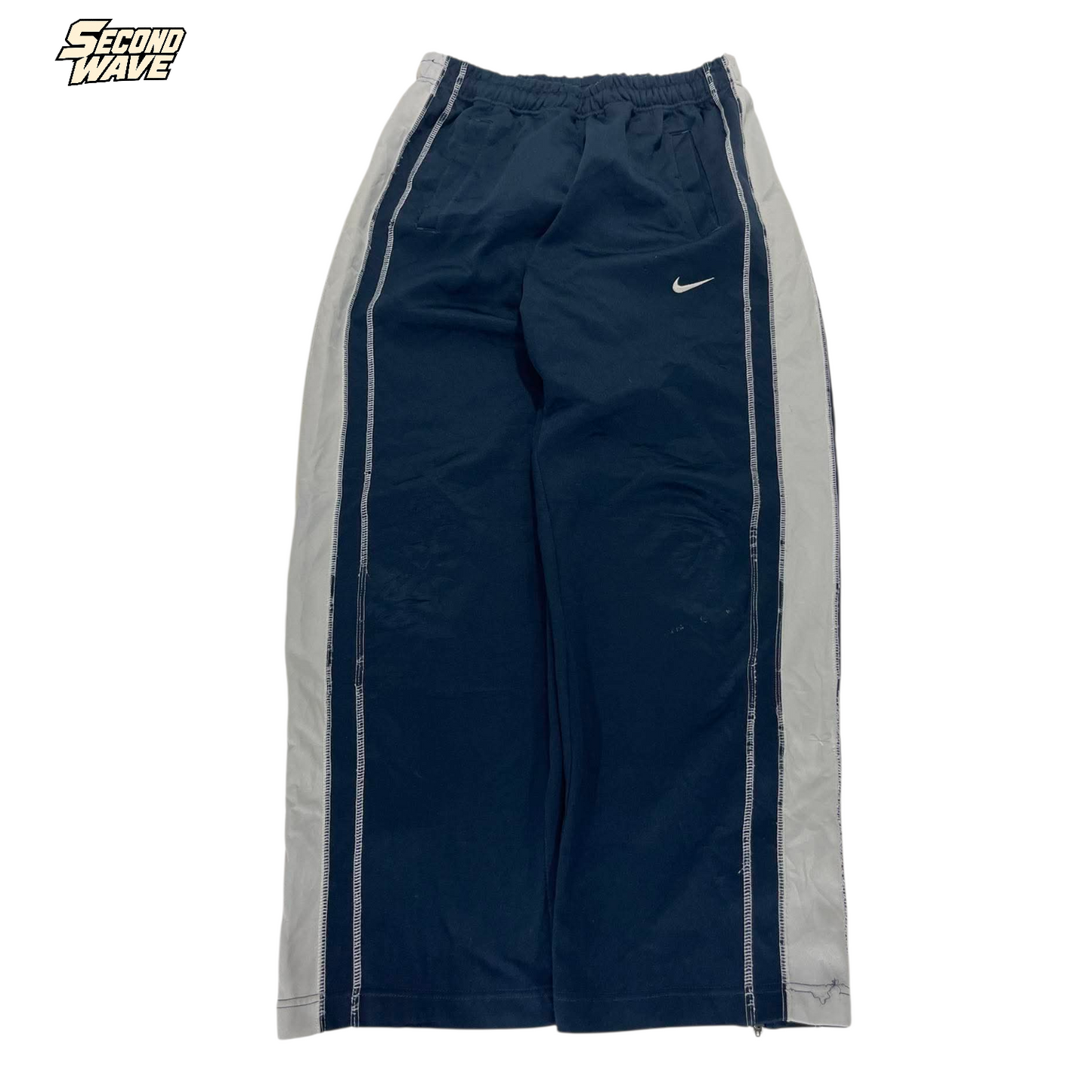 Y2K NIKE BLUE TRACK PANTS¹ (M)