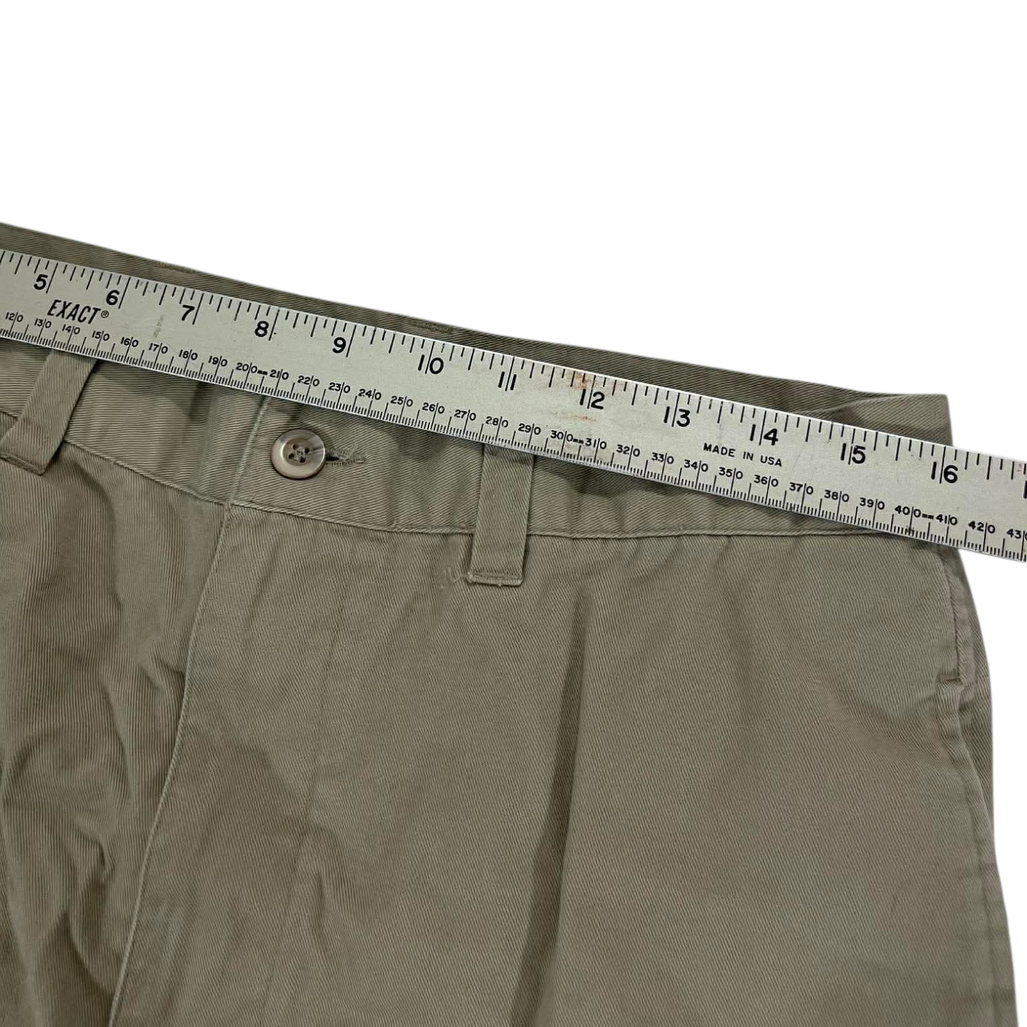 STONERIVER KHAKI BAGGY STRAIGHT LEG (32)