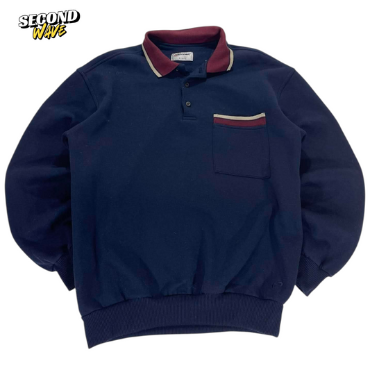 BREAKAWAY AUSTRALIA NAVY BLUE POLO SHIRT (S)