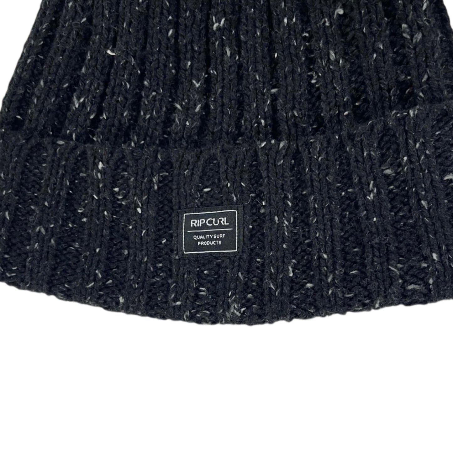 RIP CURL BLACK SPECKLED KNIT BEANIE