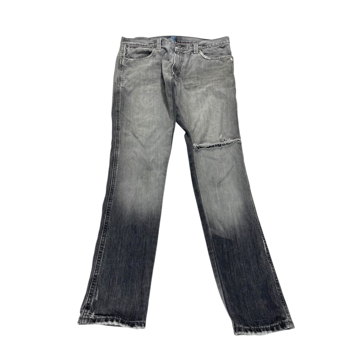 VINTAGE POLO RALPH LAUREN GRAY DENIM JEANS (32)