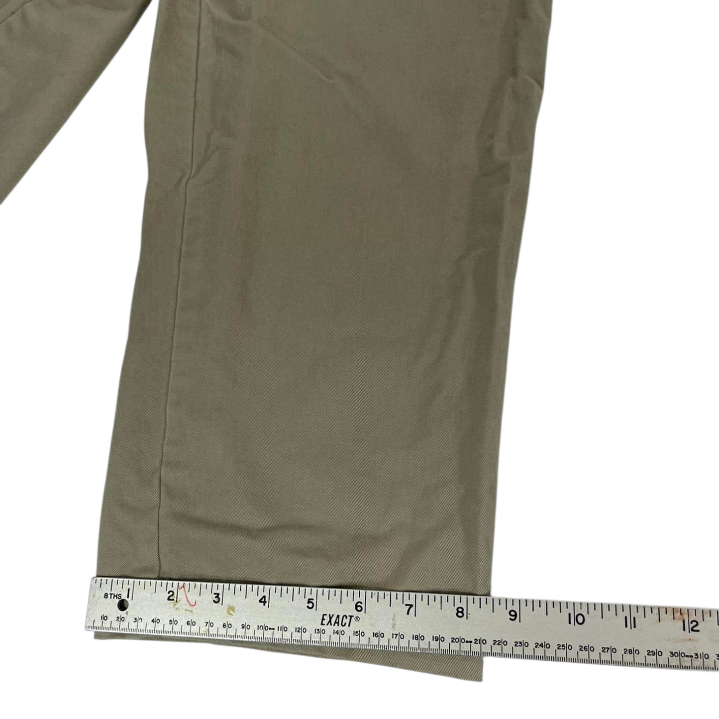STONERIVER KHAKI BAGGY STRAIGHT LEG (32)