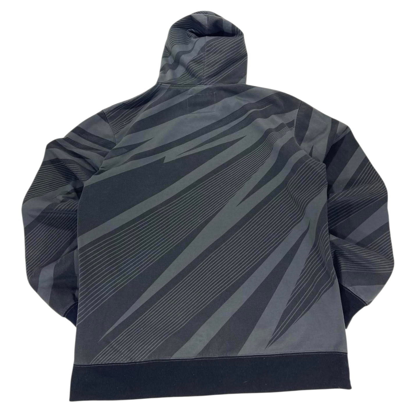 Y2K REDLUD STRIPED JACKET (XL)