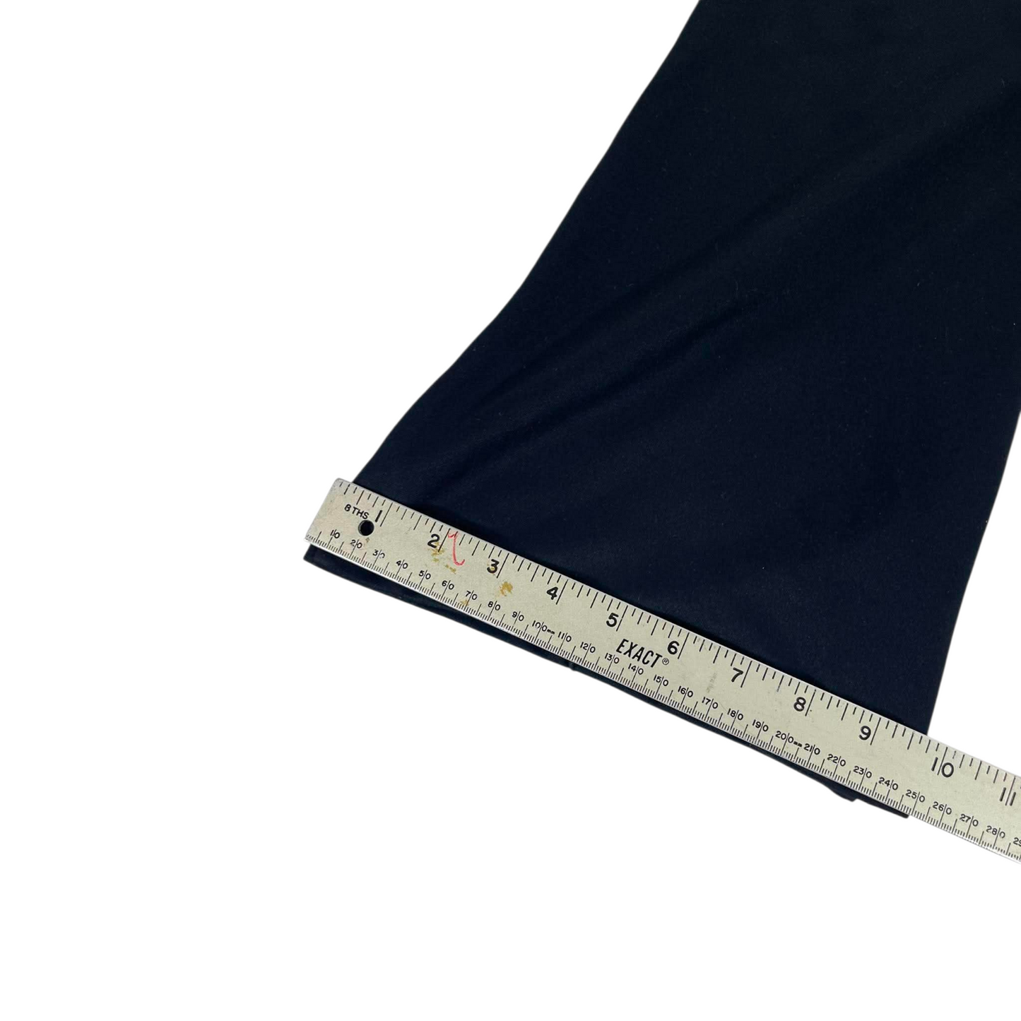 Y2K PINK NIKE FLARE BLACK TRACK PANTS (L) '9