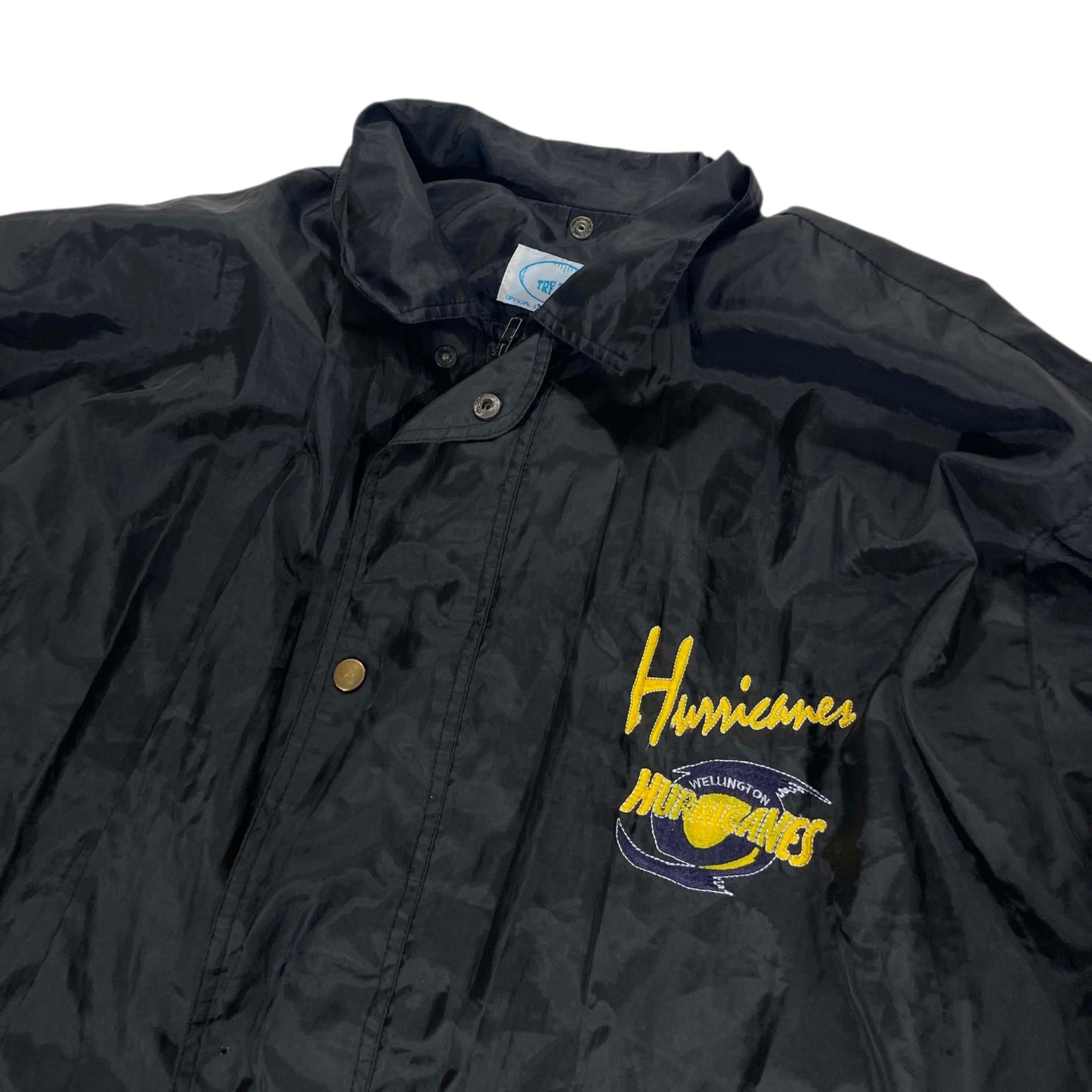HURRICANES WELLINGTON BLACK WINDBREAKER (L)