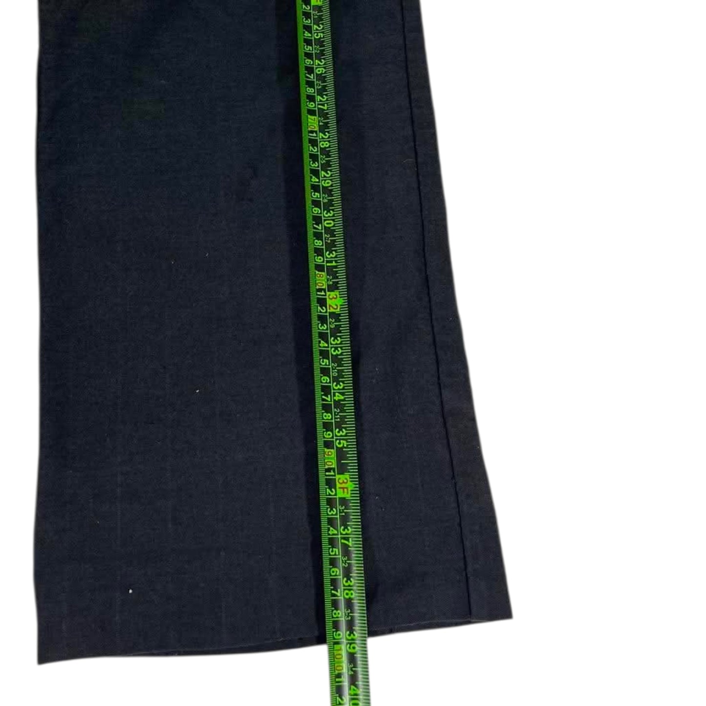 BLACK BAGGY WIDE LEG PANTS (30)