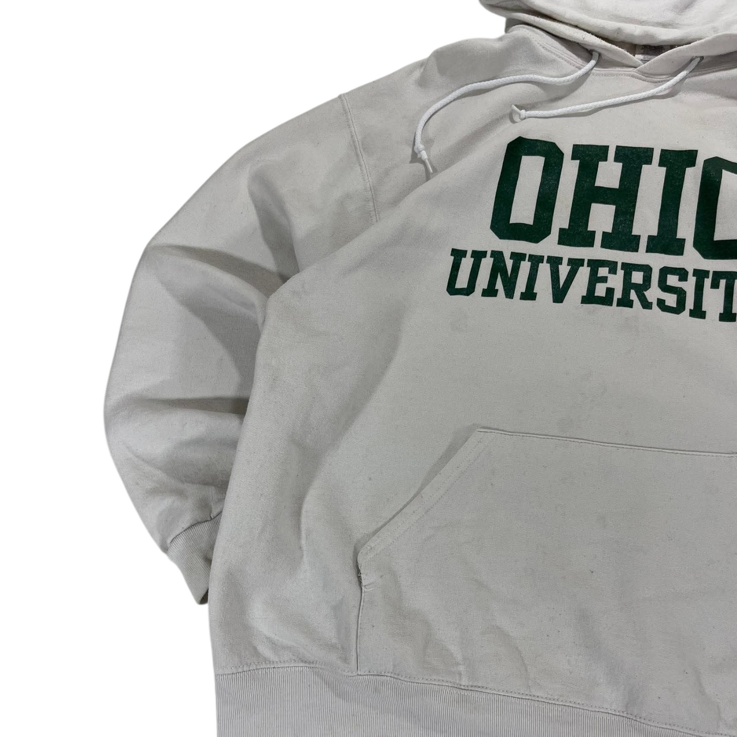 VINTAGE OHIO UNIVERSITY GREY HOODIE (L-XL)