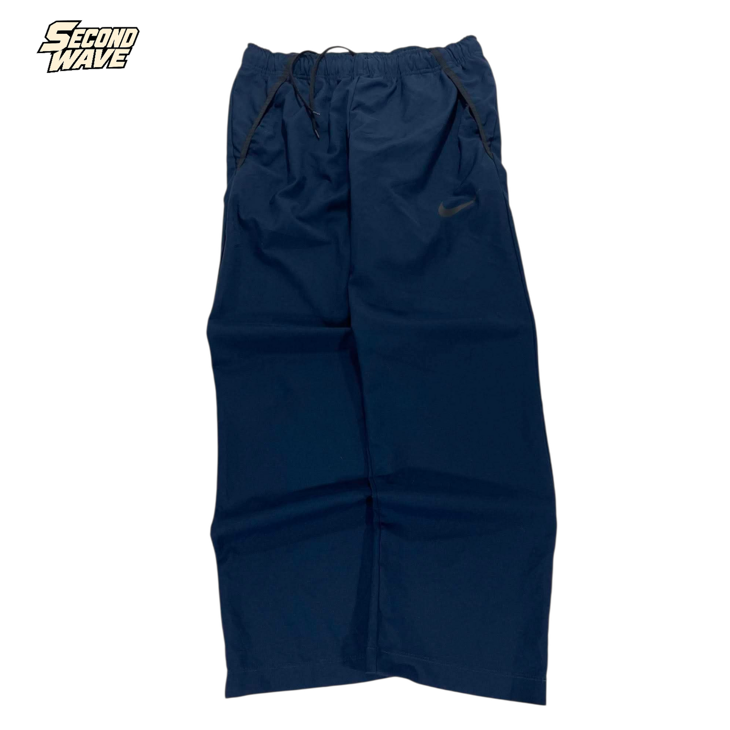 VINTAGE NIKE BAGGY NAVY BLUE SWEATPANTS (M-L)'¹⁹