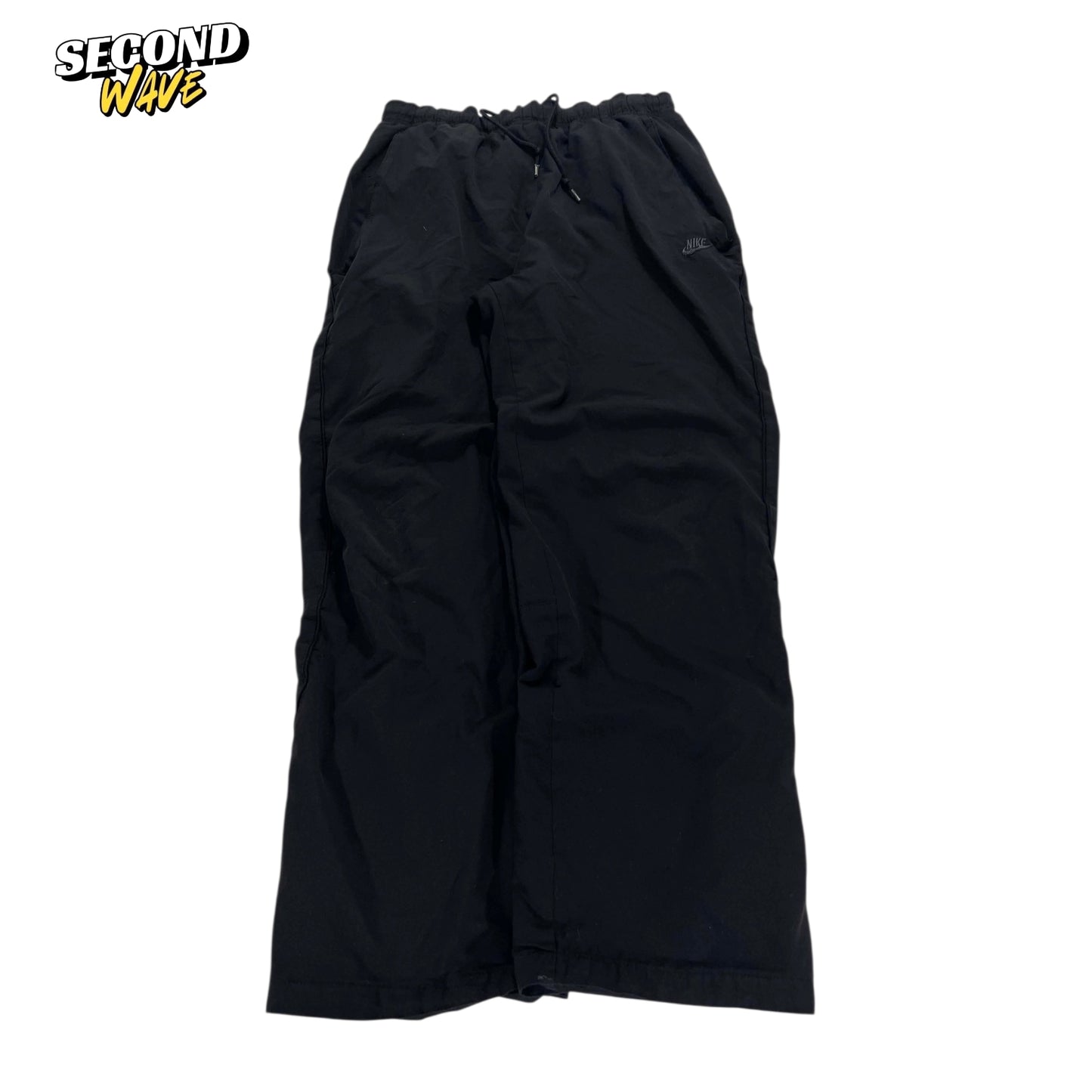 NIKE BLACK BAGGY SWEATPANTS (S) 1