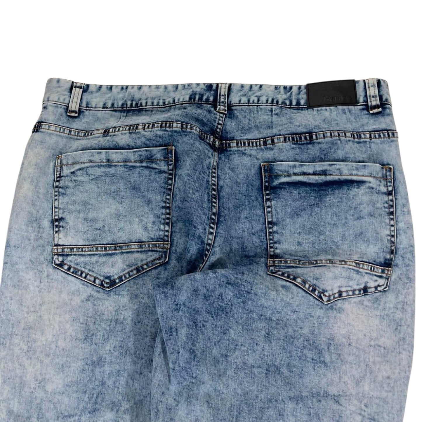 GARAGE BLUE WASH DENIM PANTS (40)