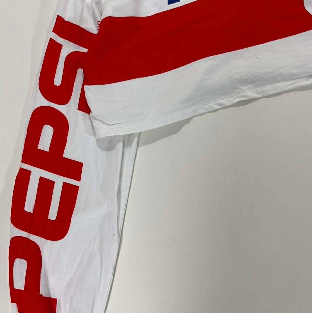 H&M PEPSI CROPPED LONG SLEEVED TOP (S)