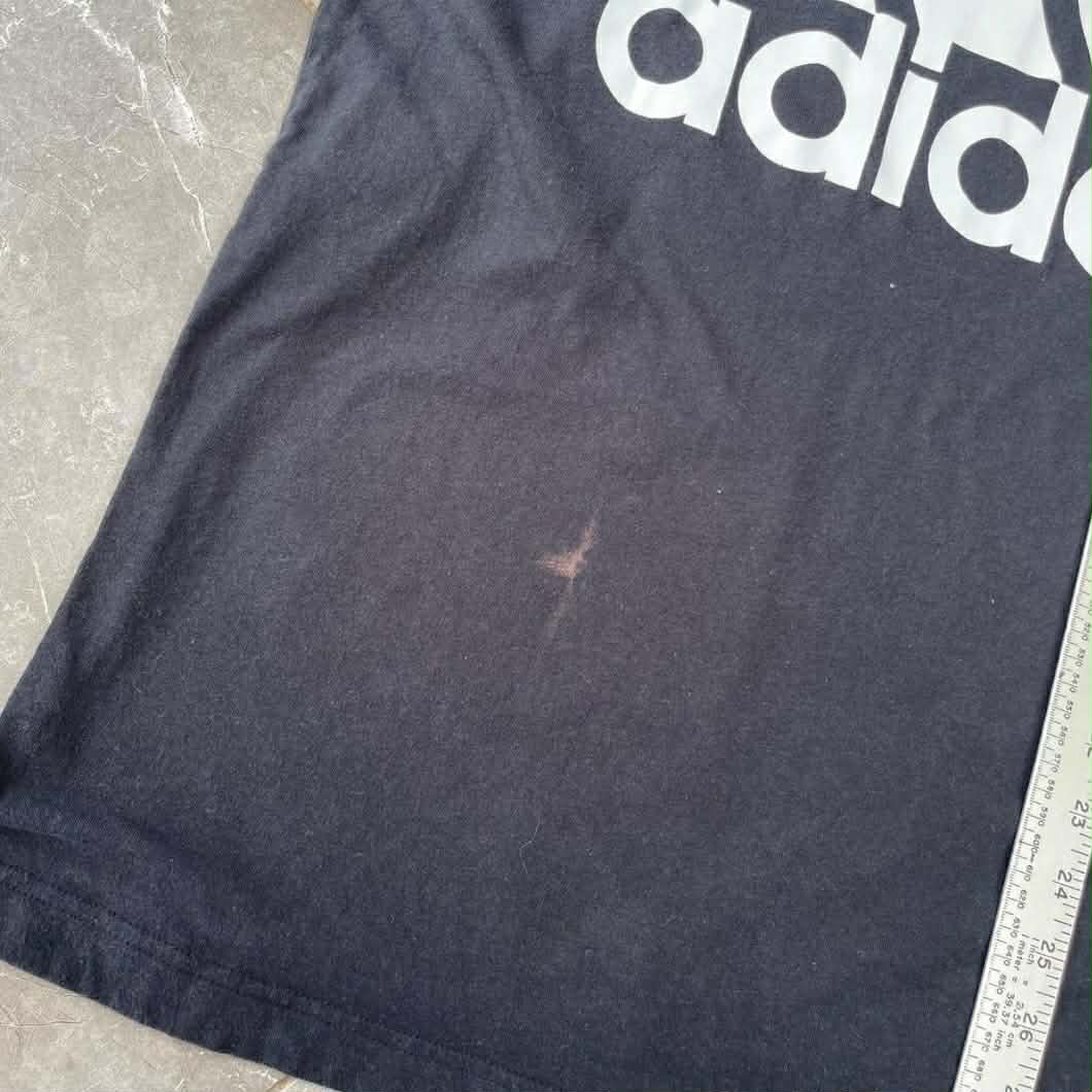 CLASSICESSENTIALS ADIDAS BLA K COTTON T-SHIRT (L)