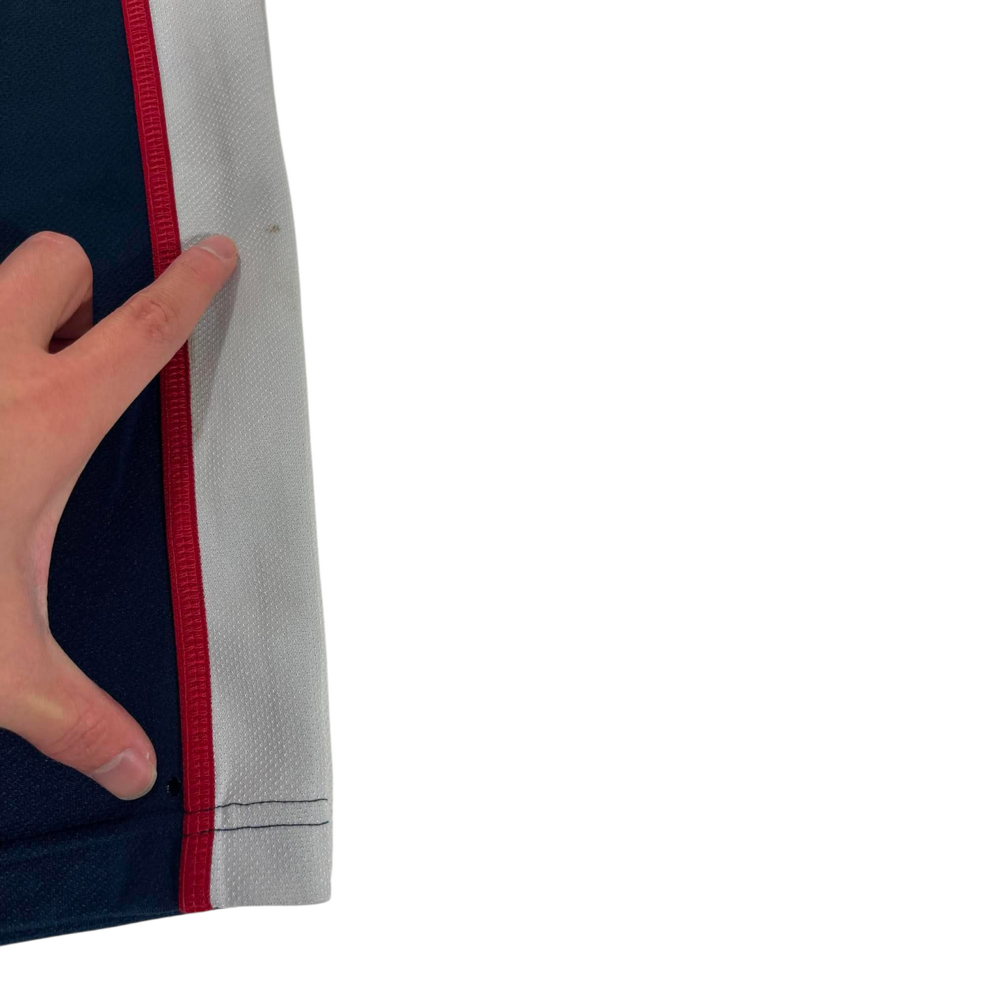 Y2K NIKE NAVY TRACK PANTS (XL)'¹⁷
