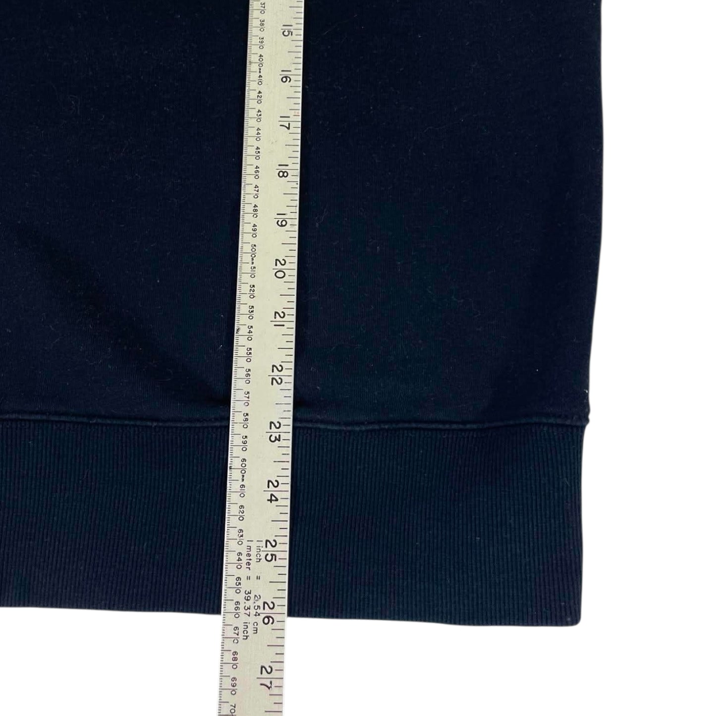 RAPHA EMBROIDERED BLACK CREWNECK SWEATSHIRT (S)