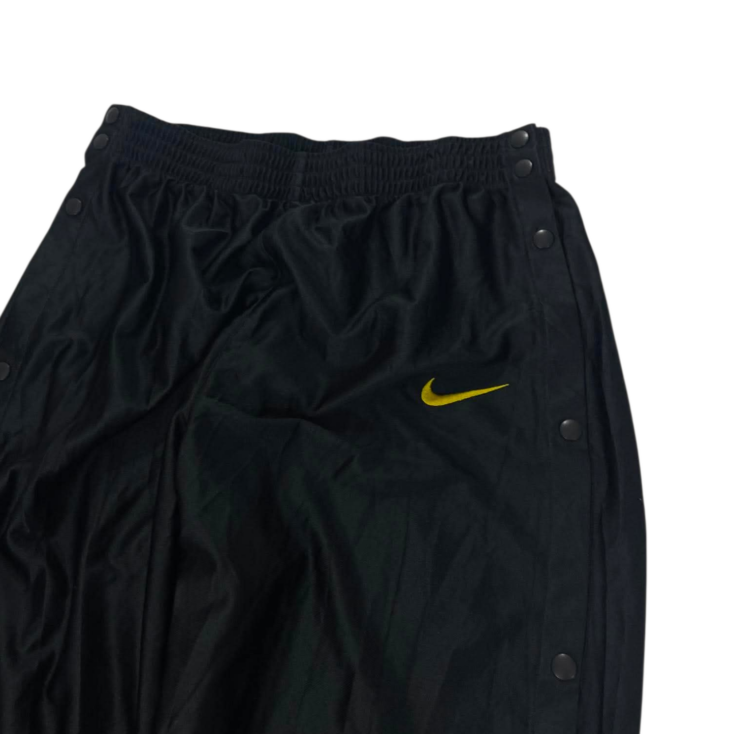 NIKE BLACK BUTTON TRACK PANTS ¹¹ (L)