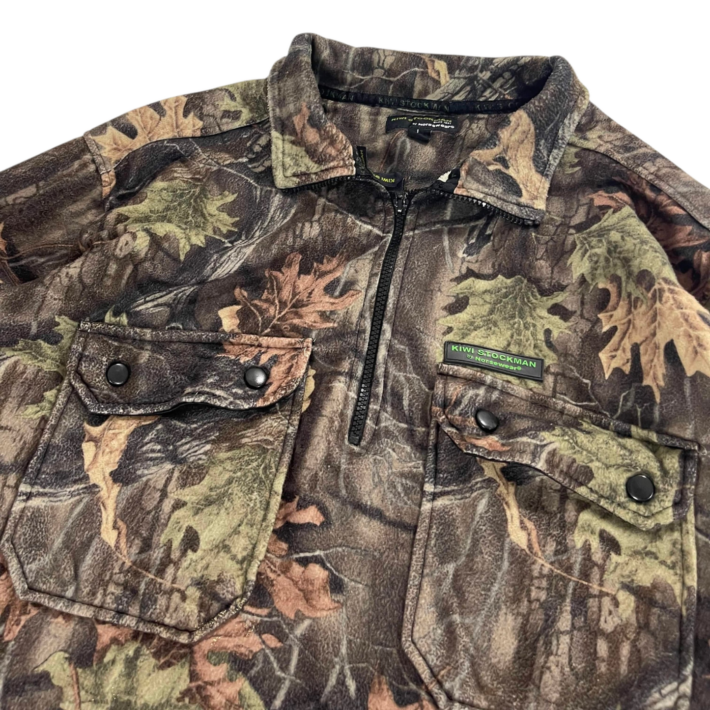 KIWI STOCKMAN REAL TREE JACKET (L)