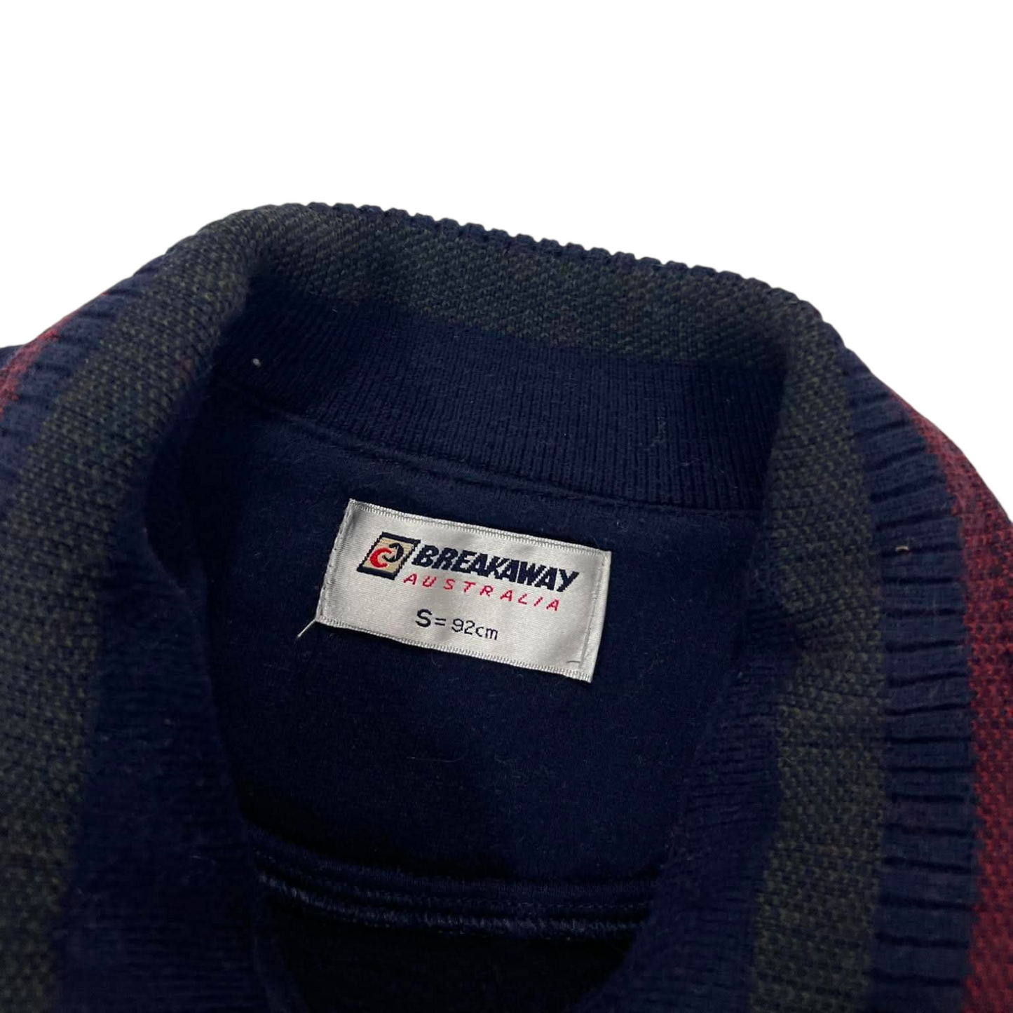 BREAKAWAY NAVY BLUE ZIP UP JACKET (M)