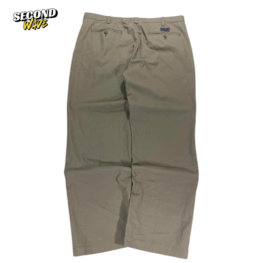 VINTAGE NAUTICA BROWN CHINO PANTS (38)