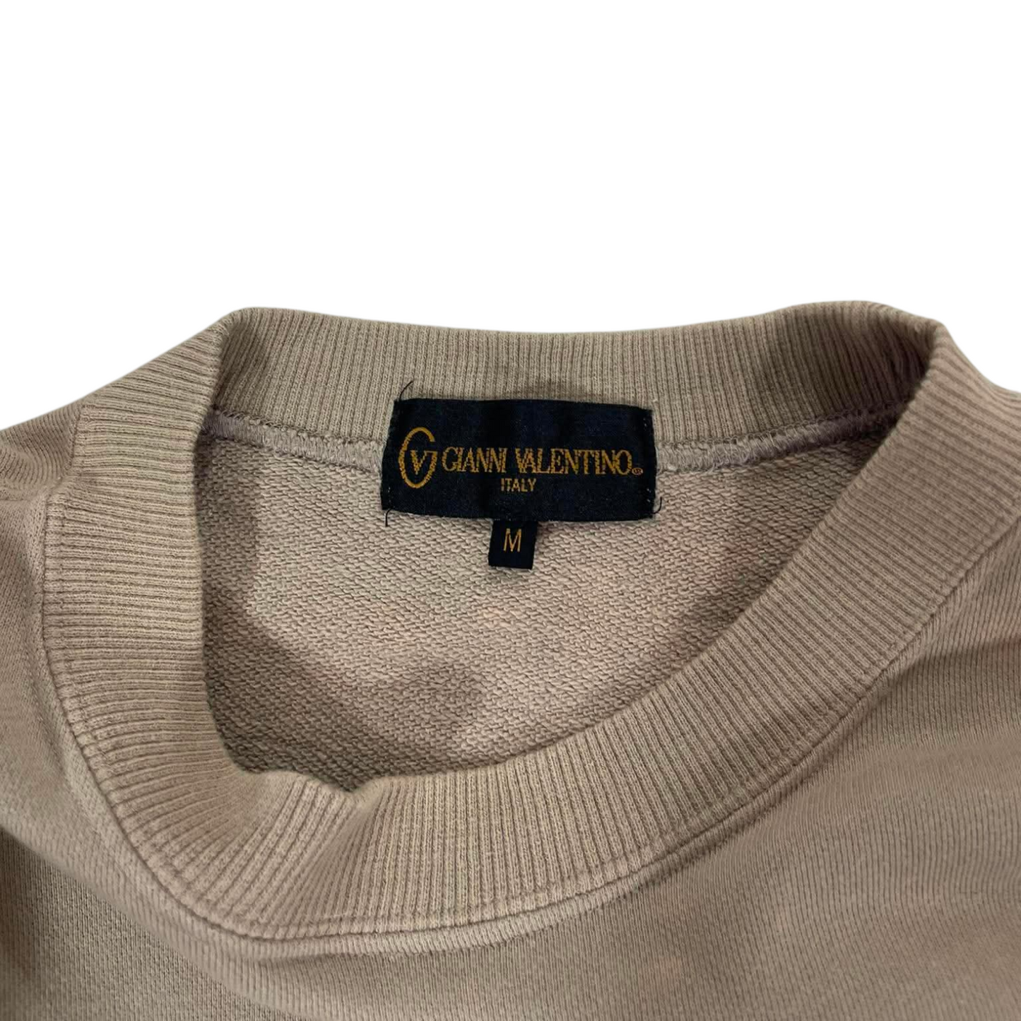 VINTAGE GIANNI VALENTINO BROWN CREWNECK (M)