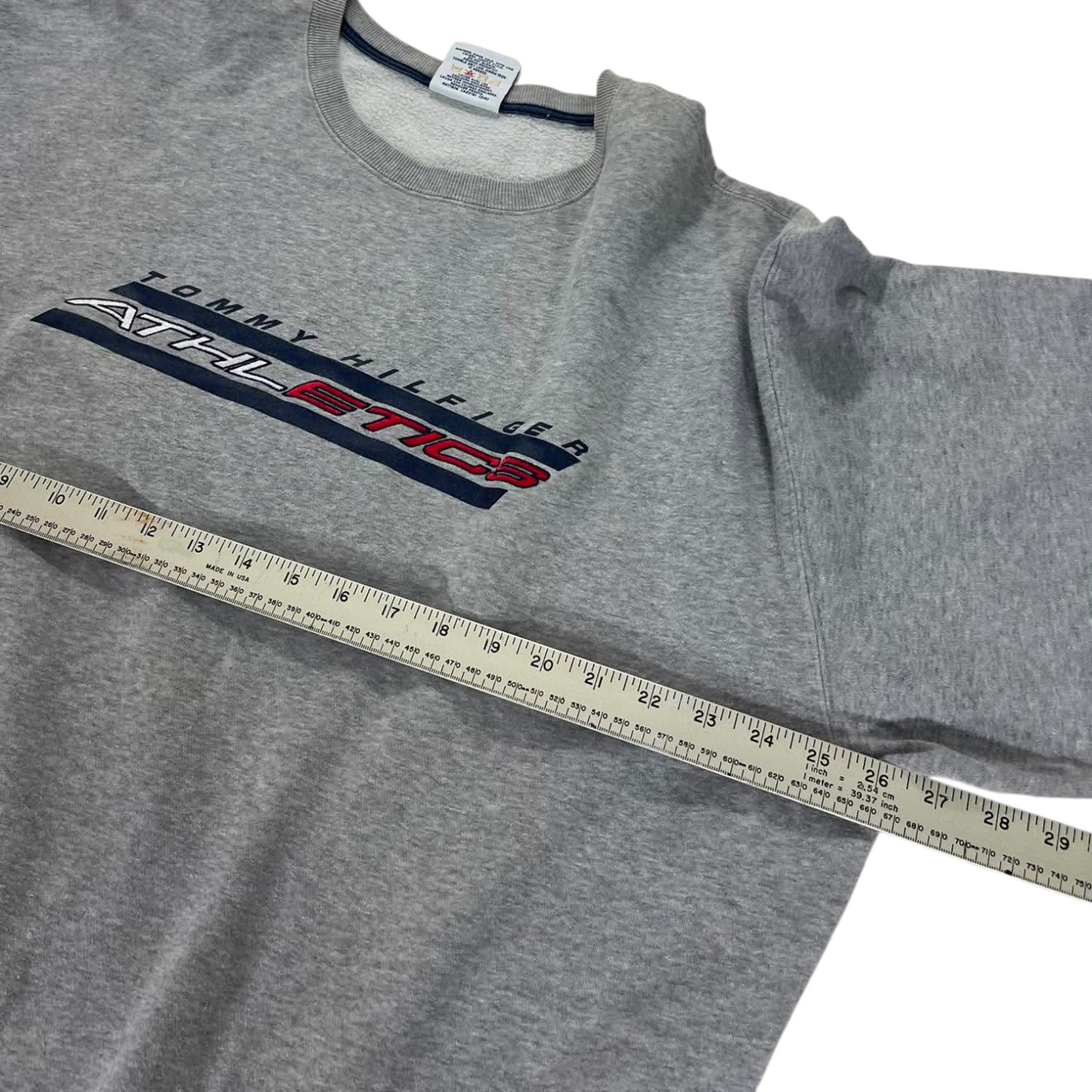 TOMMY HILFIGER GRAY CREWNECK (XL)