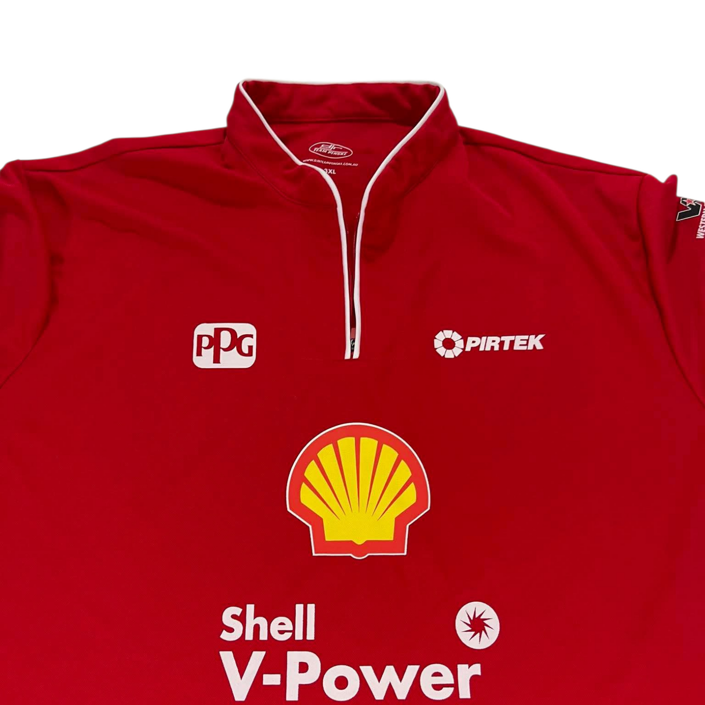 RED SHELL V-POWER RACING POLO SHIRT (XL)