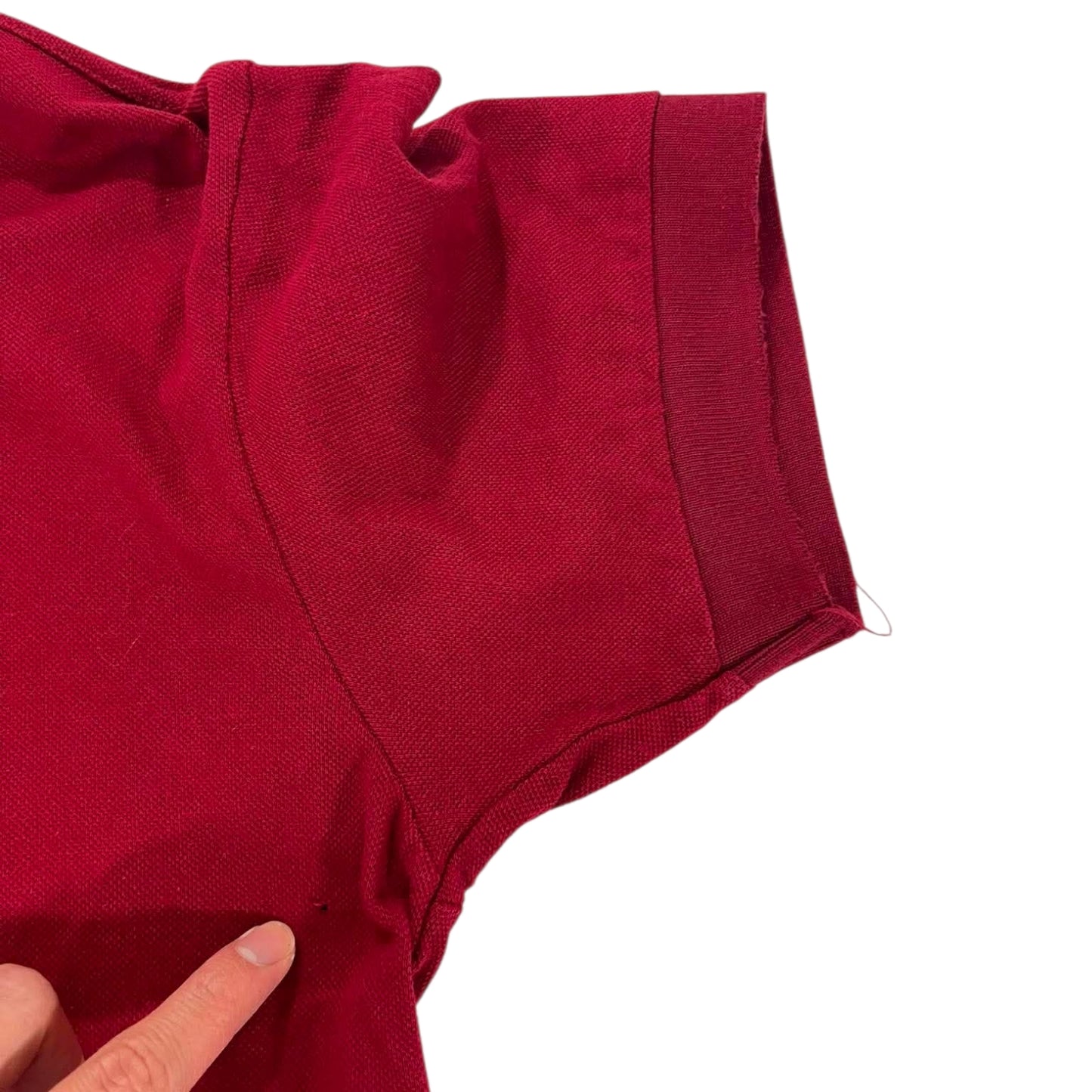 RALPH LAUREN RED POLO SHIRT (M)
