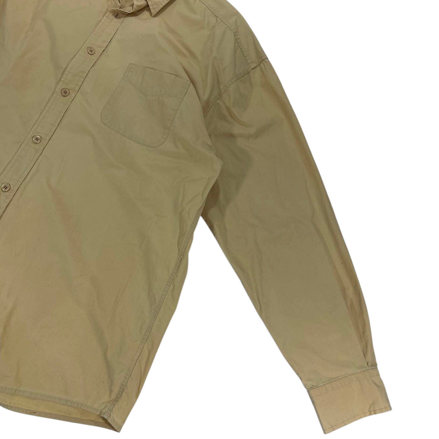 COUNTRY ROAD YELLOW BUTTON UP SHIRT (XL)