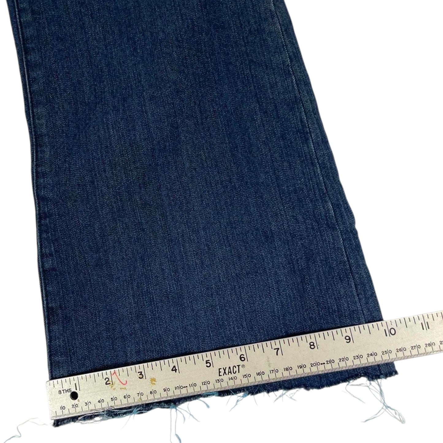 URBAN JEANS CO. NAVY BLUE LOW RISE FLARE JEANS (16)