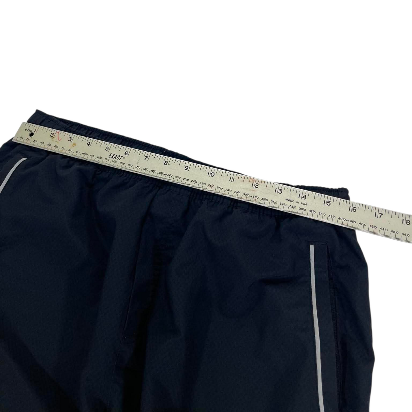 VINTAGE NIKE BLACK TRACK PANTS (L-XL)
