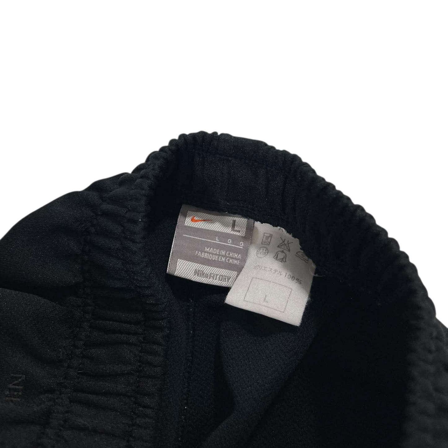 NIKE BLACK/GOLD TRACK PANTS (L) ¹⁰