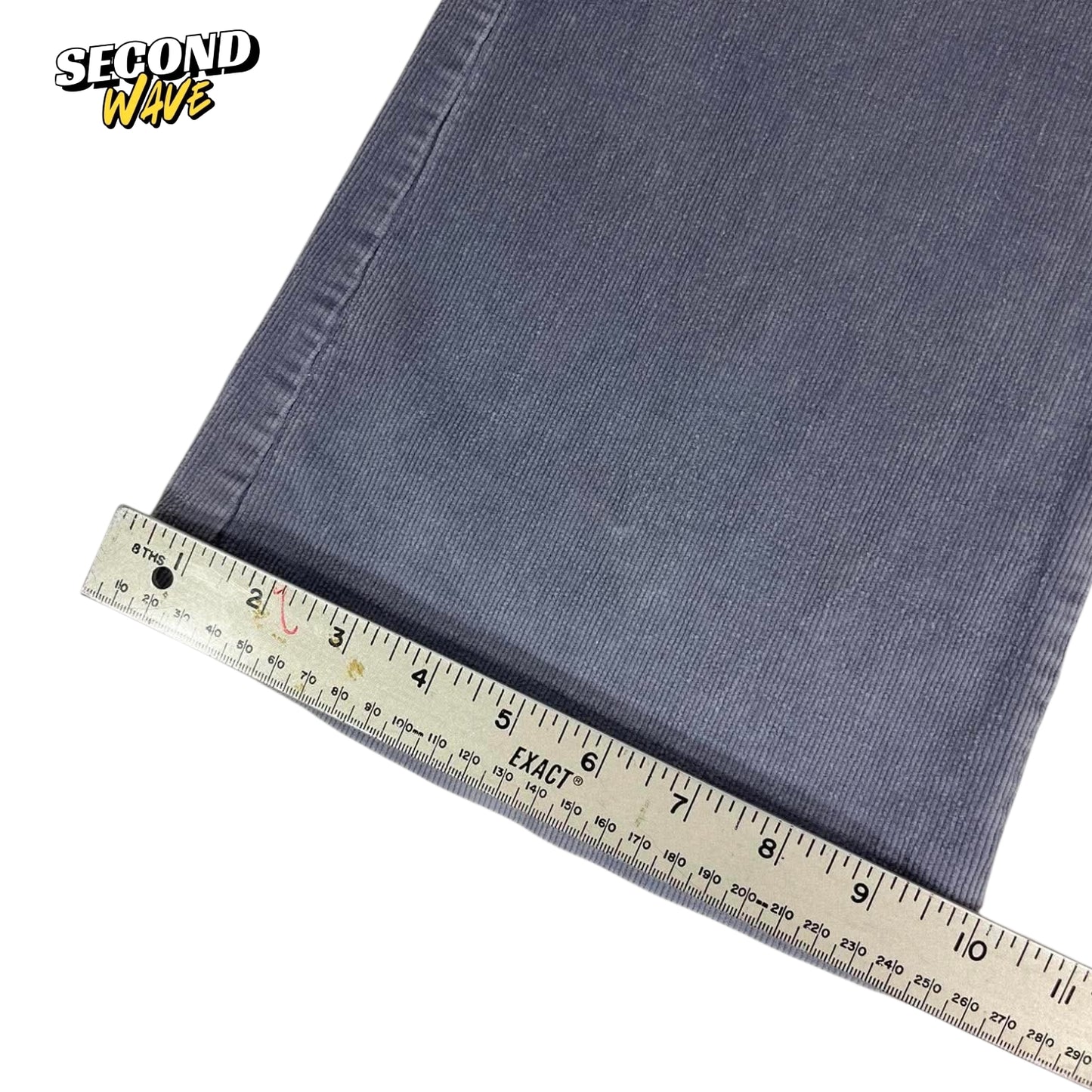 90S SARA GREY CORDUROY FLARE PANTS (34)