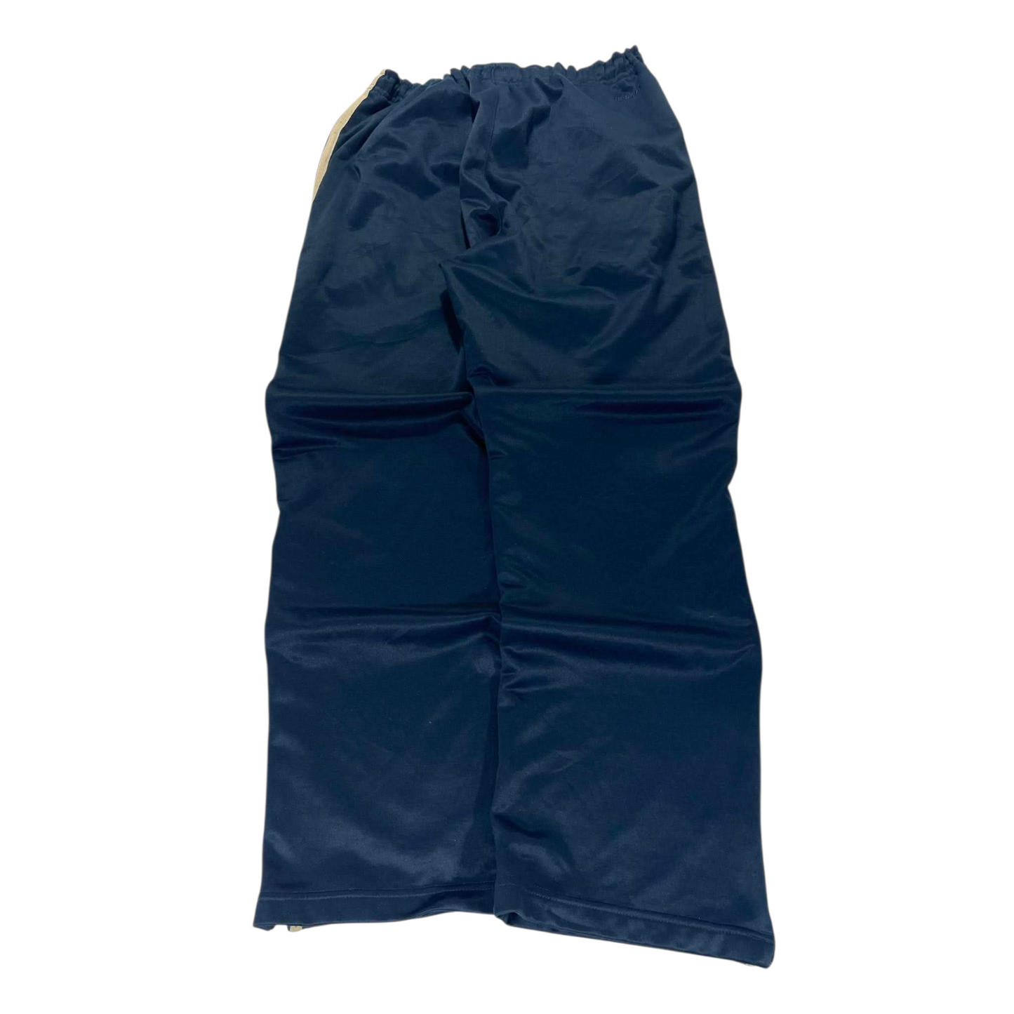 VINTAGE NIKE NAVY BLUE TRACK PANTS (L) ²